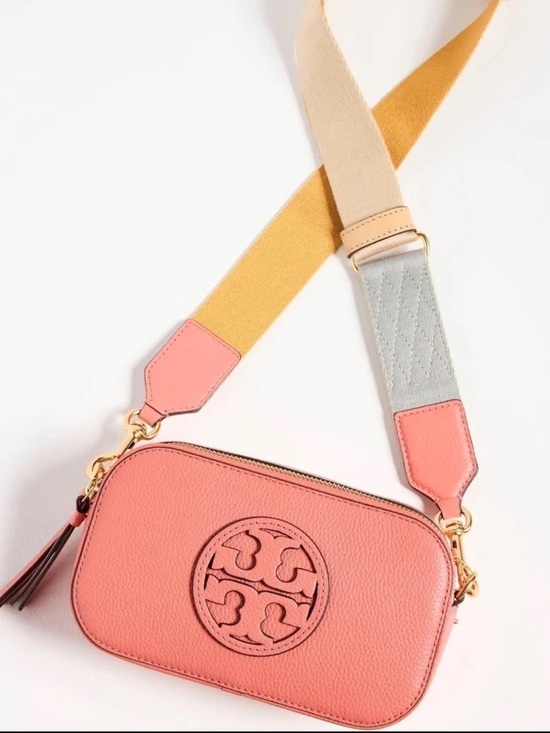 Tory Burch Handbags - NWT Tory Burch Miller Mini Crossbody Bag | Coral Crush